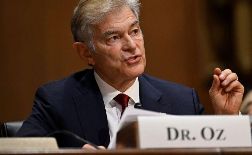 Dr. Oz at Senate confirmation hearing